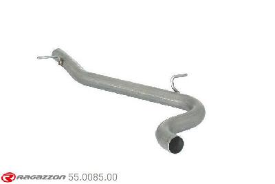55.0085.00, Audi A3 (typ 8P) 2003-2012 A3 Quattro 1.8TFSI (118kW) 2008-, Stainless steel centre pipe