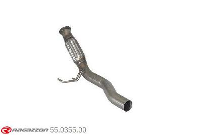 55.0355.00, Audi A3 (typ 8V) 2012- 1.6TDi (77kW) 2012-, Stainless steel front pipe with flexible - Vlave must be programmed out from the ECUCompatible with the original line. pipe outer diameter 60mm outer outlet diameter 55mm