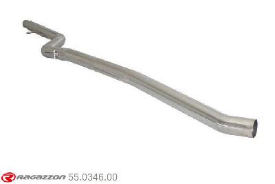 55.0346.00, BMW 4series F32-F33-F36 F36(Gran Coupe) 428i (N20 180kW) 2014-, Stainless steel centre pipe group NCut of the original centre silencer towards the rear silencer. The installation on the original rear silencer requires a modification of the original coupling. inner input diameter 62mm pipe outer diameter 76mm outer outlet diameter 75mm