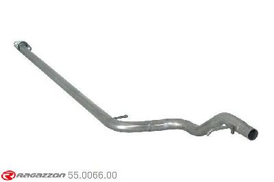 55.0066.00, Citroen C2 1.6 VTR - 1.6 16V VTS (80/90kW) 10/2003-, Stainless steel centre pipe group NCut of the original centre silencer towards the rear silencer. The installation on the original rear silencer requires a modification of the original coupling. pipe outer diameter 45mm outer outlet diameter 45mm