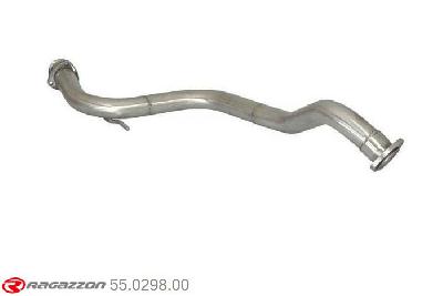 55.0298.00, Lancia Delta 2.0 Turbo 16V Integrale Evoluzione (158kW) EVO2 Kat. 1992-, Stainless steel centre pipe - install with 55.0297.00Oversized exhaust pipe diameter. Not compatible with the pipe diameter of the original catalyst., To be instaled together with 55.0297.00 pipe outer diameter 60mm