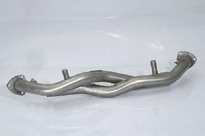 50.0507.80, Porsche 911(997) 3.8i Carrera S (261kW) 2004-2008, Stainless steel cat replacement pipes group N left/right pipe outer diameter 55mm outer outlet diameter 55mm