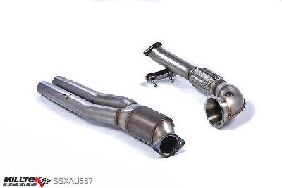 SSXAU587, Audi S/RS RS3 Sportback (8V MQB) 2015- Milltek, Primary Hi-Flow Sports Cat and Turbo Elbow,  , 3 inch, 76,2mm