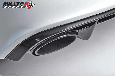 SSXAU596, Audi S/RS RS7 Sportback 4.0 V8 TFSI biturbo 2013- Milltek, Full System, Resonated with 76mm Downpipes and 100cell cats. Uses OE Tips. Requires a stage 2 ECU remap , 2,75 inch, 69,85mm