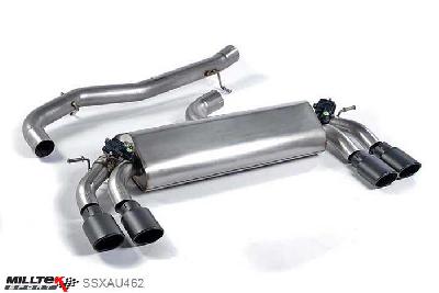 SSXAU462, Audi S/RS S8 4.0 TFSI quattro Tiptronic 2013- Milltek, Hi-Flow Sports Cats, Requires a Stage 2 ECU remap , 2,76 inch, 70mm