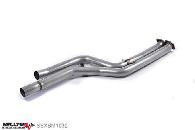 SSXBM1032, BMW 4 Series F82 M4 Coupe 2014- Milltek, Secondary Catalyst Bypass, Fit with Milltek Sport cat back only and either Milltek Sport or OE primary downpipes , 3 inch, 76,2mm
