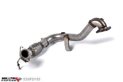 SSXFD103, Ford Fiesta 1.0T EcoBoost (100/125/140PS) 2013- Milltek, Large-bore Downpipe and De-cat, Requires a Stage 2 ECU remap and must be fitted with the Milltek Sport cat-back system , 2,37 inch, 60,3mm