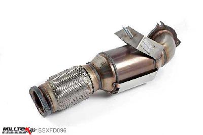 SSXFD096, Ford Fiesta ST 1.6 litre EcoBoost 182PS and ST200 2012- Milltek, Large Bore Downpipe and Hi-Flow Sports Cat, Must be fitted with the Milltek Sport cat-back system and requires a Stage 2 ECU remap , 2,75 inch, 69,85mm