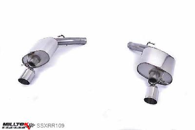 SSXRR109, Land Rover Sport 5.0 Supercharged (L494) 2013- Milltek, Rear Silencer(s), Rear Silencers / Axel Back with Polished GT-90 Trims GT-90, 2,5 inch, 63,5mm