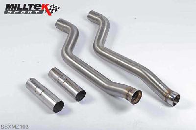 SSXMZ103, Mercedes AMG C-Class C63 AMG 2007-2011 Milltek, Secondary Catalyst Bypass, Fits with original exhaust , 2,75 inch, 69,85mm
