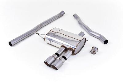 SSXM424, Mini Mk3 (F56) Mini Cooper S 2.0 Turbo (Rest of World) 2014- Milltek, Cat-back system, Non-resonated (louder). Titanium Tips Twin 90mm GT90 Titanium, 2,75 inch, 69,85mm