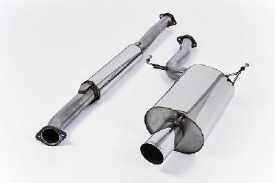 SSXMI007, Mitsubishi Lancer Evolution 9 / Evo IX 2.0 Turbo 2005-2008 Milltek, Cat-back system,  100mm Special, 3 inch, 76,2mm