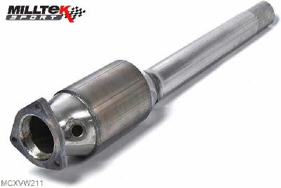 MCXVW211, VW Corrado VR6 1988-1991 Milltek, Hi-Flow Sports Cat,  , 2,25 inch, 57,15mm