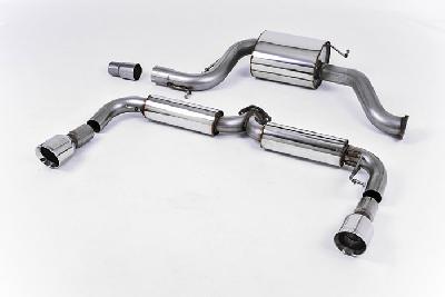 SSXVW176, VW Golf Mk6 GTi Edition 35 2011-2012 Milltek, Cat-back system, Resonated (quieter). 3-inch Race System , 3 inch, 76,2mm
