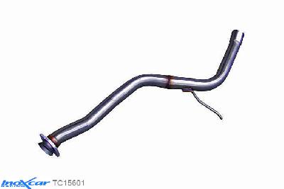 IX TC15601, Alfa Romeo 156 3.2 GTA (250PK) 2002-, Inoxcar Direct central pipe Stainless steel, Without E.E.C. homologation