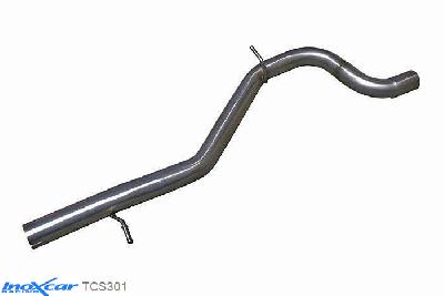 IX TCS301, Audi A3 (8P) S3 2.0 TFSI (265PK) 2006- Diameter 65mm, Inoxcar Direct central pipe Stainless steel, Without E.E.C. homologation