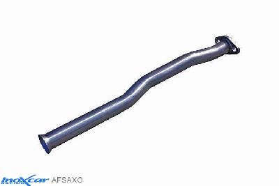 IX AFSAXO, Citroen Saxo 1.6 16V VTS (118PK) 1999-  , Diameter 50mm, Inoxcar Catalyst replacement pipe (fase 1 / 2) --2000 Stainless steel, Without E.E.C. homologation