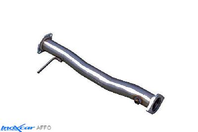IX AFFO, Ford Focus II (DA3) 2.5T RS (305PK) 2009- Diameter 60mm, Inoxcar Catalyst replacement pipe Stainless steel, Without E.E.C. homologation