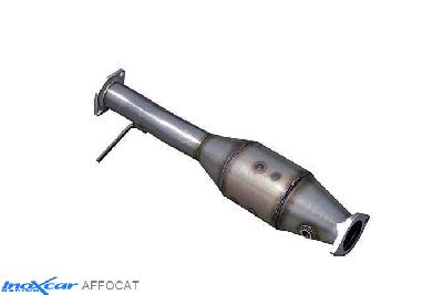 IX AFFOCAT, Ford Focus II (DA3) 2.5T RS (305PK) 2009- Diameter 60mm, Inoxcar Catalyst replacement pipe with metal cat Stainless steel, Without E.E.C. homologation