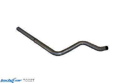 IX TCCZT, Mitsubishi Colt (Z3B) CZT 1.5 TURBO (150PK) 2005-, Inoxcar Direct central pipe Stainless steel, Without E.E.C. homologation