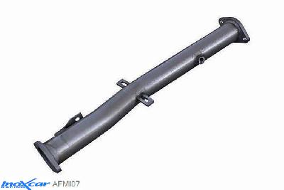 IX AFMI07, Mitsubishi Lancer EVO X EVO X 2.0 TURBO (295PK) 2009-, Inoxcar Catalyst replacement pipe Stainless steel, Without E.E.C. homologation