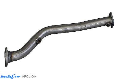 IX AFCLIOA, Renault Clio II (B) RS 2.0 fase2 (172PK) 2002-2003 Diameter 54mm, Inoxcar Catalyst replacement pipe Stainless steel, Without E.E.C. homologation