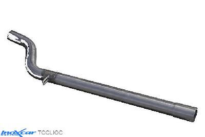 IX TCCLIOC, Renault Clio III (R) RS 2.0 16V (197PK) / RS GORDINI 2006-2009, Inoxcar Direct central pipe Stainless steel, Without E.E.C. homologation