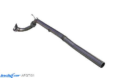 IX AFGTI01, VW Golf VI 2.0 R TSI 4MOTION (270PK) 2010-, Inoxcar Catalyst replacement pipe Stainless steel, Without E.E.C. homologation