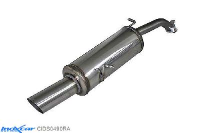 IX CIDS0490RA, Citroen DS3 1.4 (95PK) 2010- , Diameter 45mm, Inoxcar Rear silencer 1X90 RALLY Stainless steel