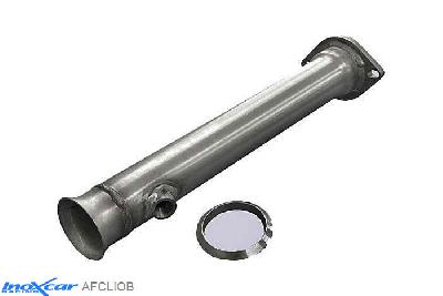 IX AFCLIOB, Renault Clio II (B) RS 2.0 fase3 (182PK) 2004-2005, Inoxcar Catalyst replacement pipe Stainless steel, Without E.E.C. homologation