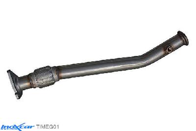 IX TIMEG01, Renault Megane II (M) 2.0 16V RS TURBO (225PK) 2004- Diameter 60mm, Inoxcar TI (1 componente) Stainless steel, Without E.E.C. homologation