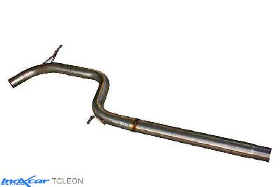 IX TCLEON, Seat Leon III (5F) CUPRA 2.0 (280PK), 2014-  , diameter 70mm, Inoxcar Direct central pipe Stainless steel, Without E.E.C. homologation