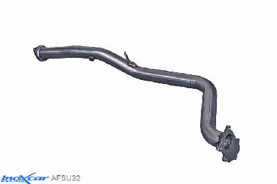 IX AFSU32, Subaru Impreza (G4) 2.5T WRX STi 10MY (300PK) 2010-2013, Inoxcar Catalyst replacement pipe Stainless steel, Without E.E.C. homologation