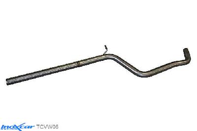 IX TCVW06, VW Golf VII 1.4 (125PK) 2013-, Inoxcar Direct central pipe Stainless steel, Without E.E.C. homologation