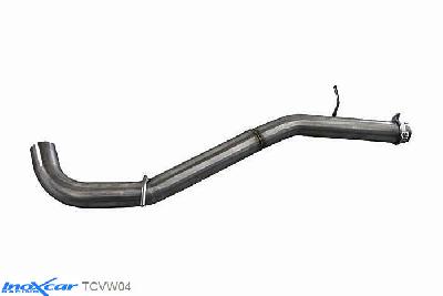 IX TCVW04, VW Golf VII 2.0 R TSI (300PK) 2014-, Inoxcar Direct central pipe Stainless steel, Without E.E.C. homologation