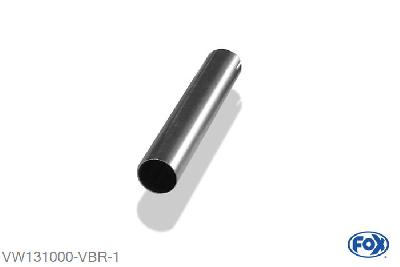 VW131000-VBR, VW Bus T5/ T6 2.0l 85/110/150kW 3.2l 170/173kW 1.9l TDI 62/63/75/77kW 2.0l TDI 62/75/103/132 2.5l TDI 96/120/128kW, Verbindingsbuis langer Radstand 60mm Buisdiameter Geheel RVS